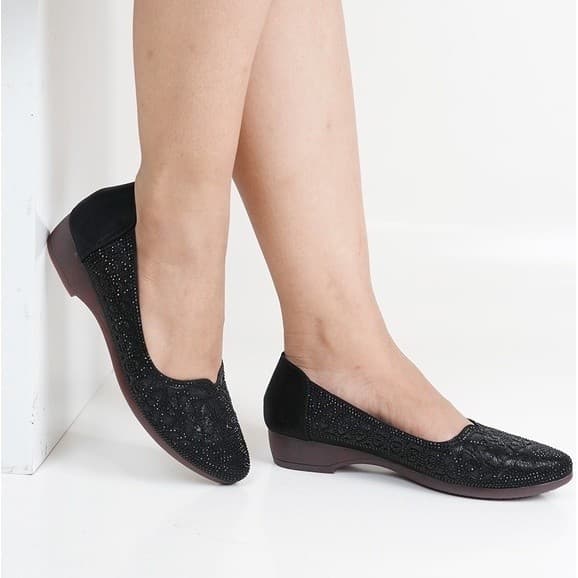 Thumbnail gambar ke-2 produk Pollux Aurora  Wdq 5036 | Sepatu Pesta Wanita  | Wedges Pesta | Sepatu Wedges