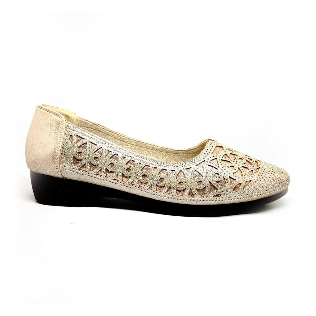 Thumbnail gambar ke-10 produk Pollux Aurora  Wdq 5036 | Sepatu Pesta Wanita  | Wedges Pesta | Sepatu Wedges