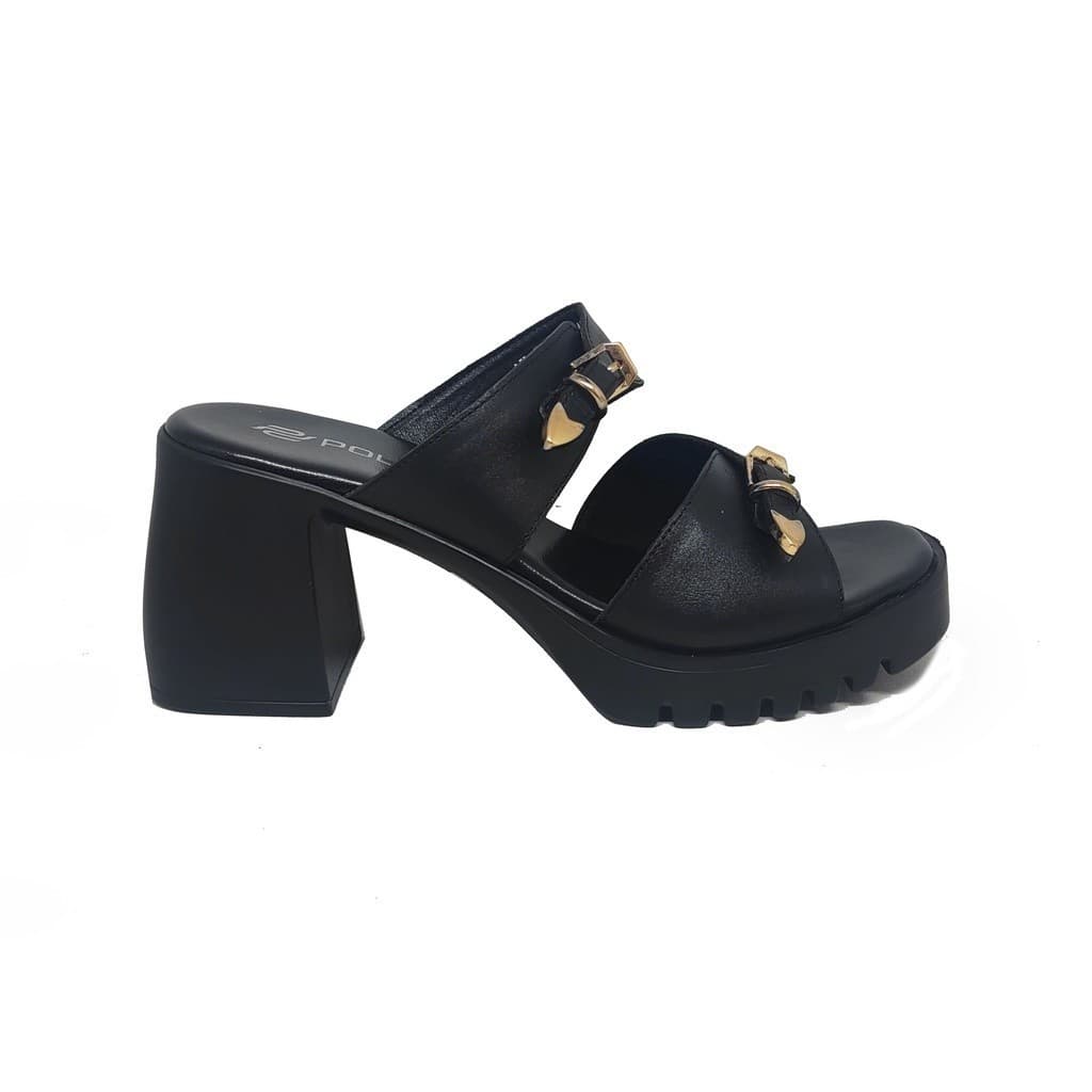 Thumbnail gambar ke-4 produk Pollux Classic Wpoay 03 - Sandal Heels Wanita | Wedges Wanita Kekinian