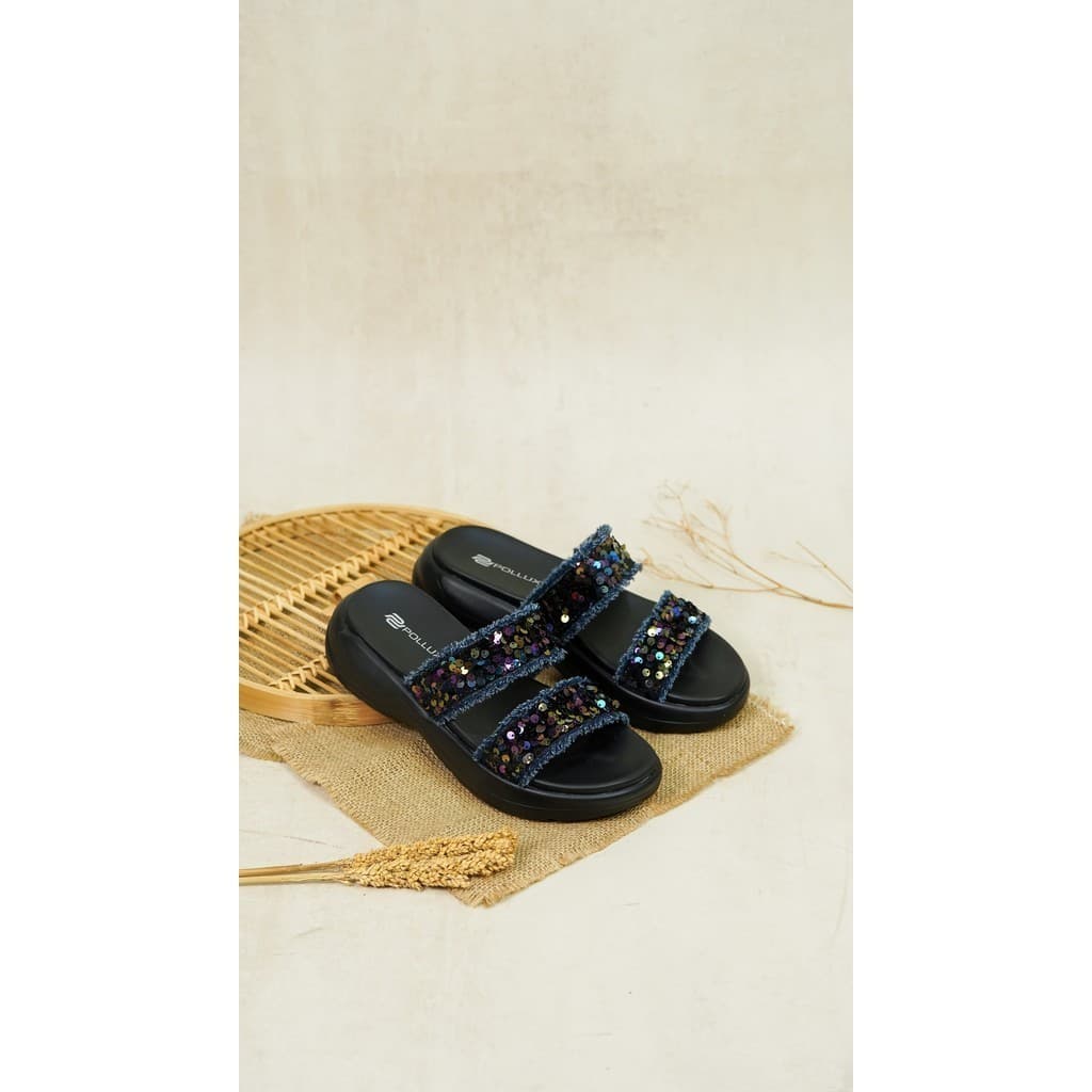 Gambar ke-6 produk Pollux Daily WPOLP 09 - Sandal Flat Wanita Bahan Kulit Asli