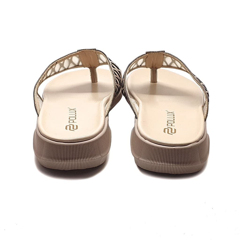 Gambar ke-1 produk Pollux Daily Wpobt 03 - Sandal Daily | Sandal Flat | Sandal Kulit Wanita