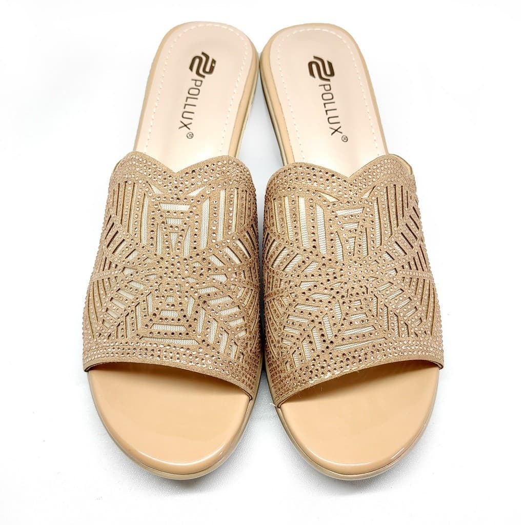 Gambar ke-10 produk Pollux Aurora Wdq 381 | Wedges Wanita | Selop Wedges | Wedges Pesta