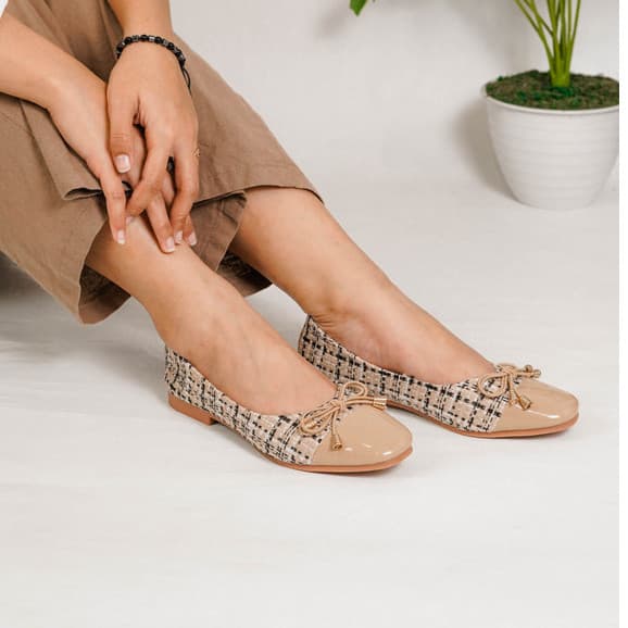 Thumbnail gambar ke-7 produk Mecer Classic WYH 65F1 Sepatu Kerja Wanita | Sepatu Kantor Wanita | Sepatu Kuliah | Flat Shoes Kekinian