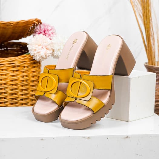 Gambar ke-8 produk Pollux Classic WPOAY 30 Sepatu Sandal Heels Wanita | Heels Wanita Chunky | Heels Kekinian