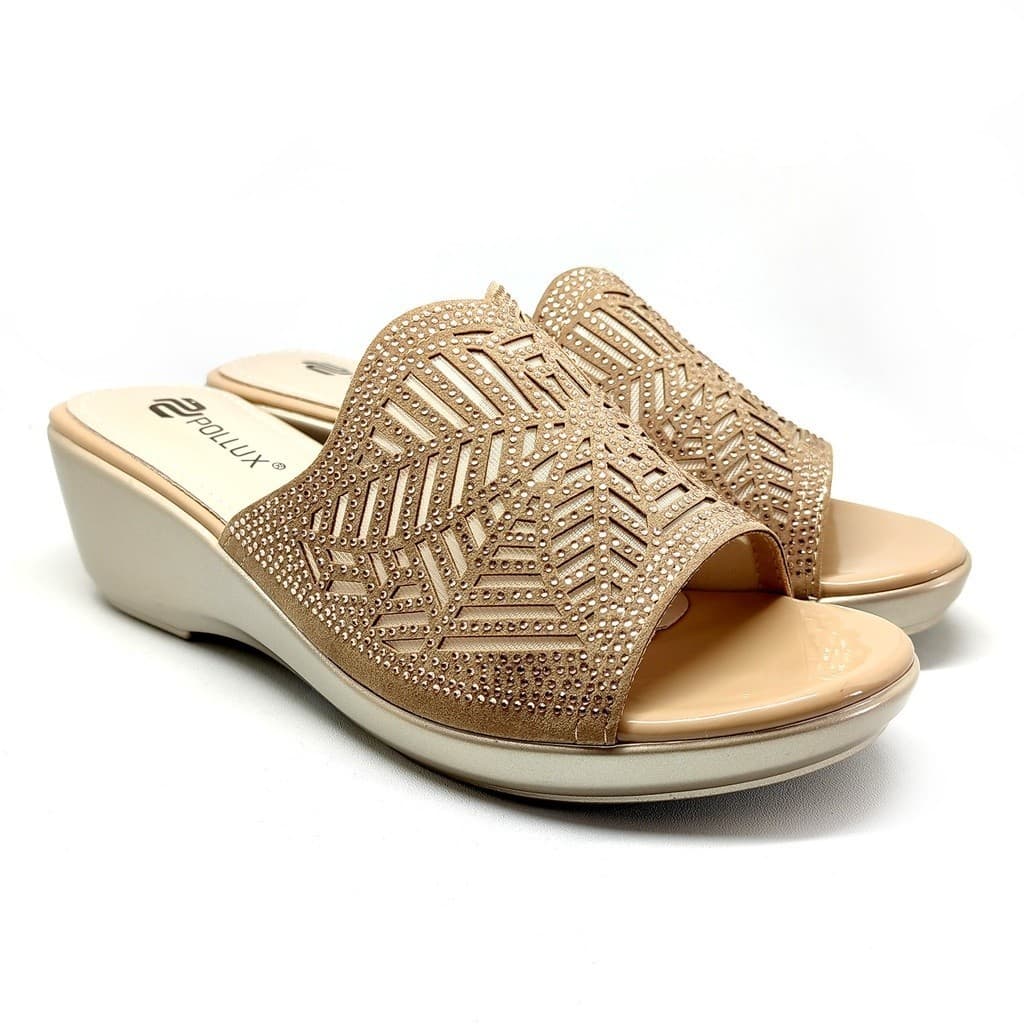 Gambar ke-10 produk Pollux Aurora Wdq 381 | Wedges Wanita | Selop Wedges | Wedges Pesta