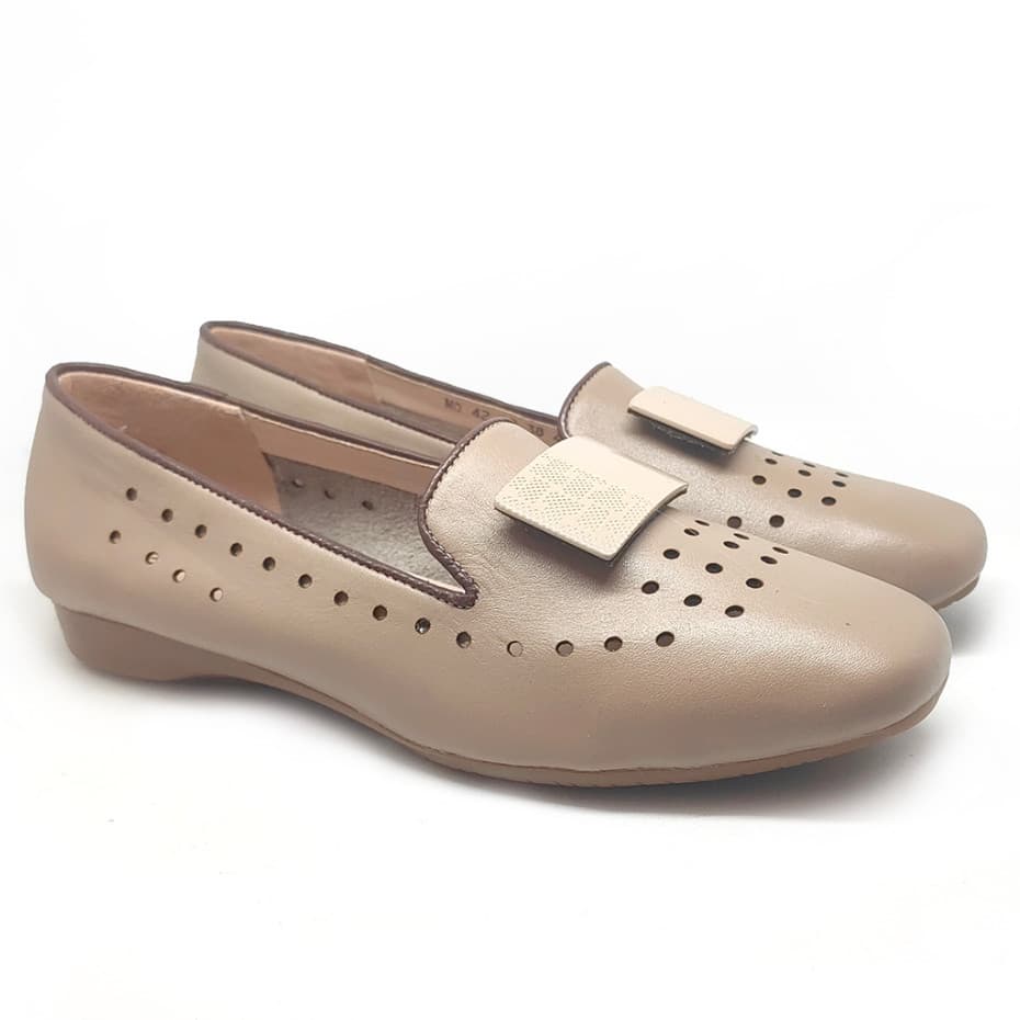 Gambar ke-9 produk Pollux Monday WPOMQ 42 - Sepatu Wedges Wanita | Sepatu Kerja Wanita | Sepatu Kantor Wanita Bahan Kulit Tinggi 2cm