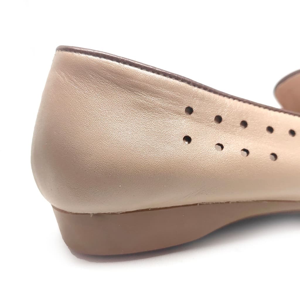 Gambar ke-9 produk Pollux Monday WPOMQ 42 - Sepatu Wedges Wanita | Sepatu Kerja Wanita | Sepatu Kantor Wanita Bahan Kulit Tinggi 2cm
