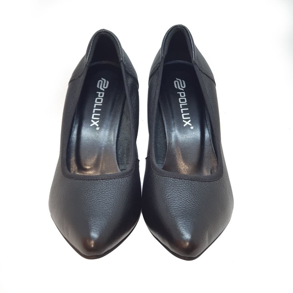 Gambar ke-1 produk Pollux Monday Wpoar 45 - Sepatu Pantofel Wanita / Sepatu Wanita Kerja Heels  Bahan Kulit