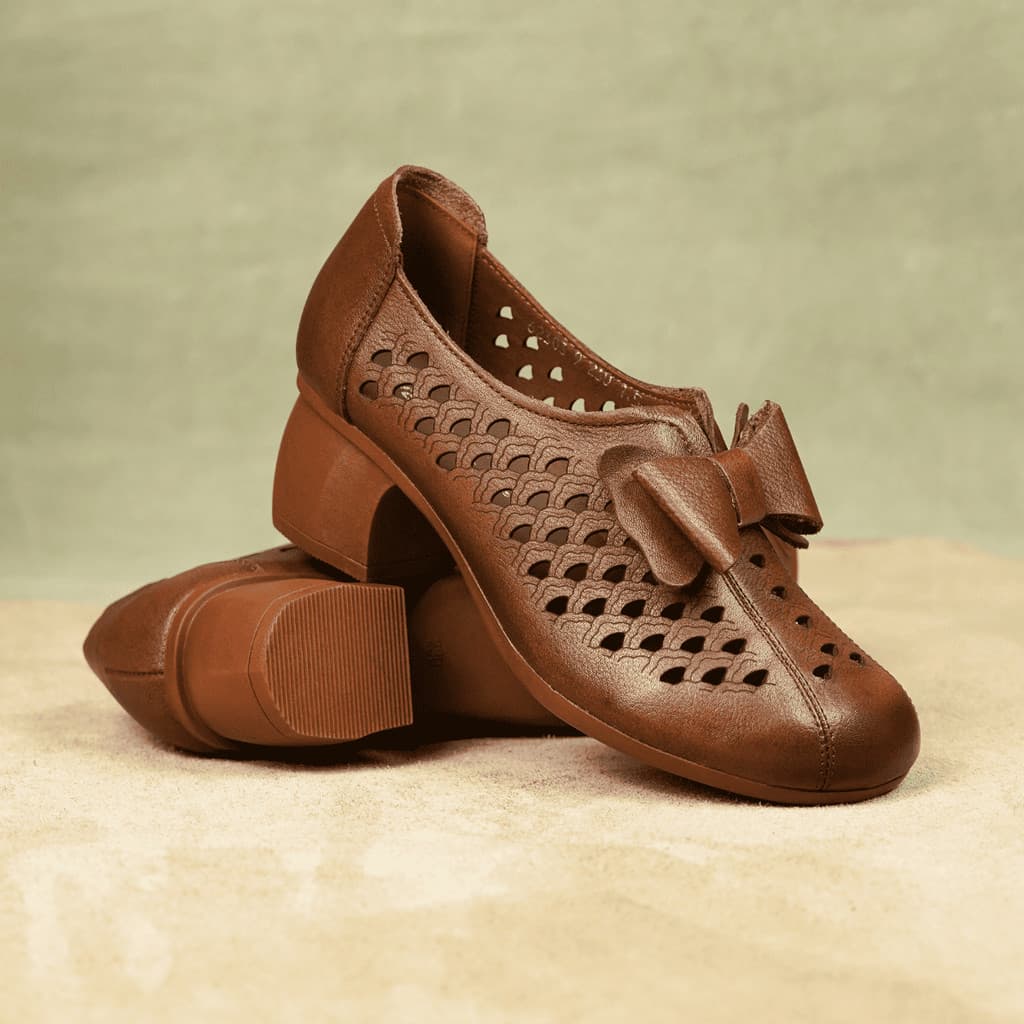 Gambar produk Pollux Semi Boots WBB 62303 - Sepatu Casual Wanita | Sepatu Kantor Wanita Bahan Kulit | Heels Wanita