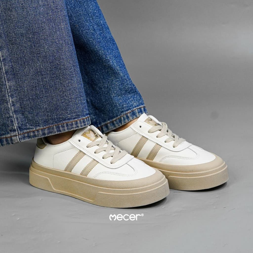 Gambar ke-1 produk Mecer Play WLYS681 36-40 Sepatu Sneakers Wanita Casual Khaki