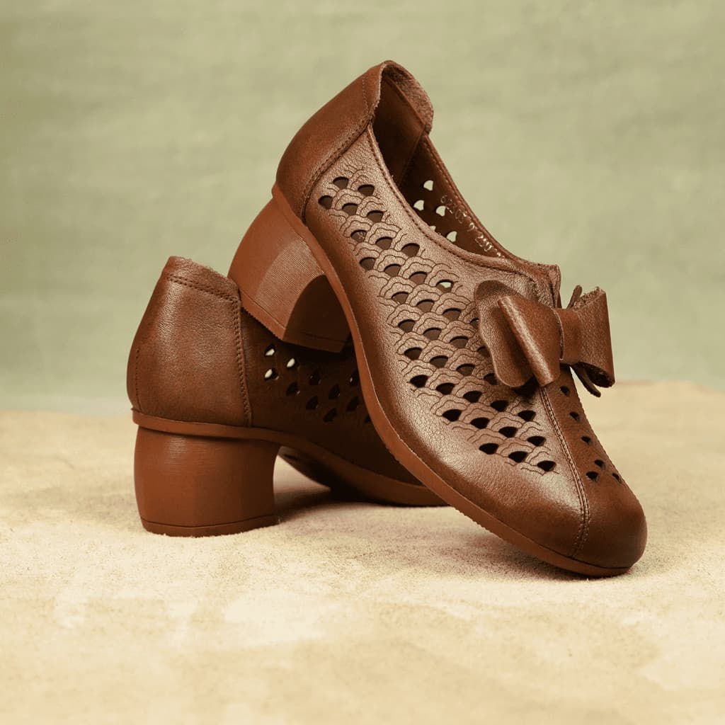 Thumbnail gambar ke-7 produk Pollux Semi Boots WBB 62303 - Sepatu Casual Wanita | Sepatu Kantor Wanita Bahan Kulit | Heels Wanita