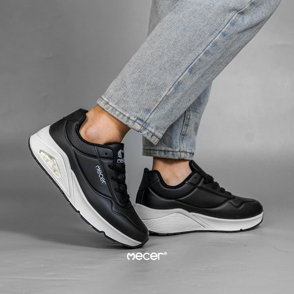 Thumbnail gambar ke-7 produk Mecer Play SYPD003 36-40 Sepatu Wanita Sneakers Hitam