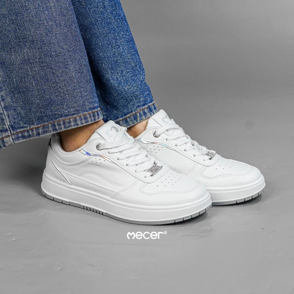 Gambar ke-6 produk Mecer Play SYPD001 36-40 Sepatu Wanita Sneakers Putih