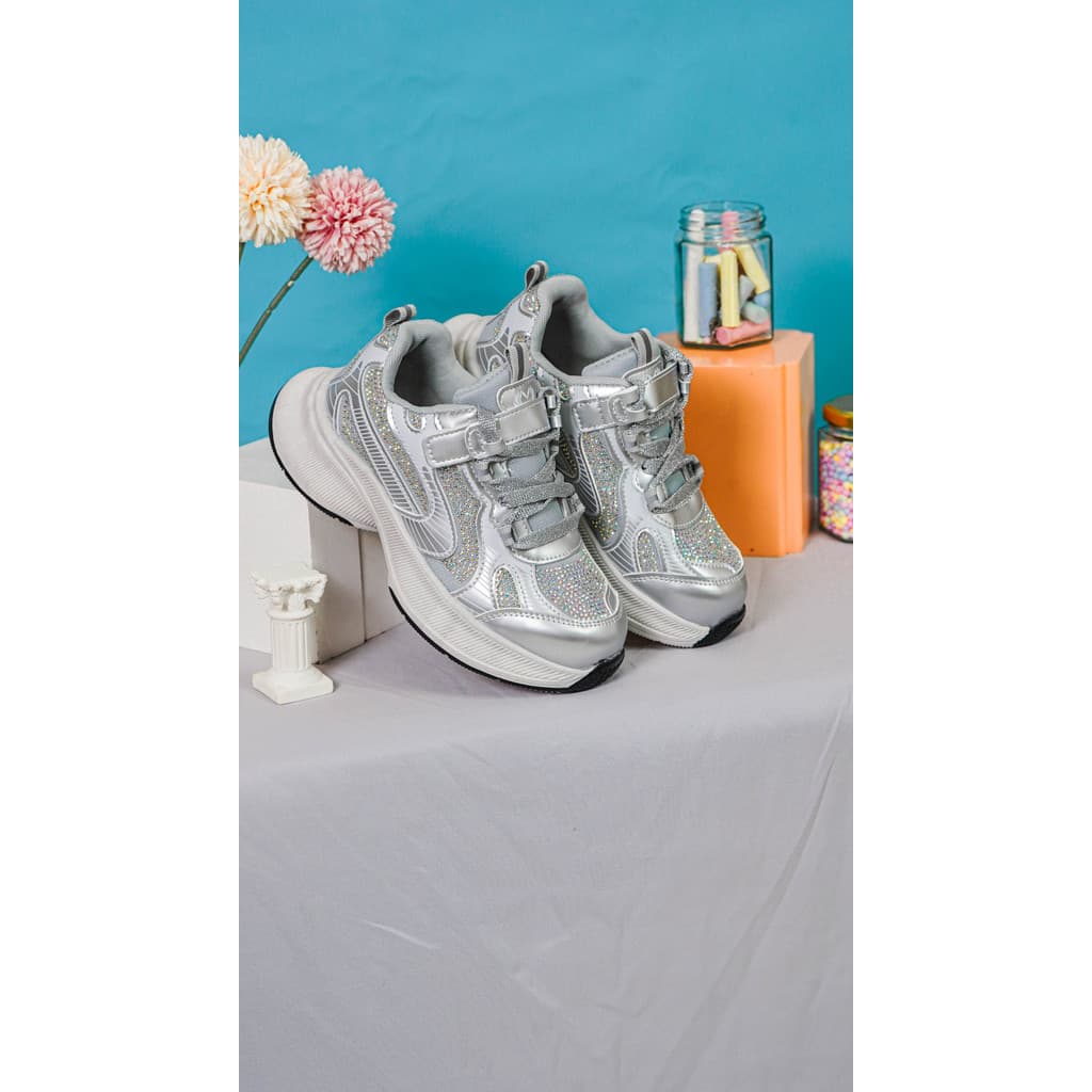 Thumbnail gambar ke-6 produk Mecer Kids ADD 8097Sneakers Anak Kekinian | Kid Shoes | Sepatu Pesta Anak | Sepatu Fashion