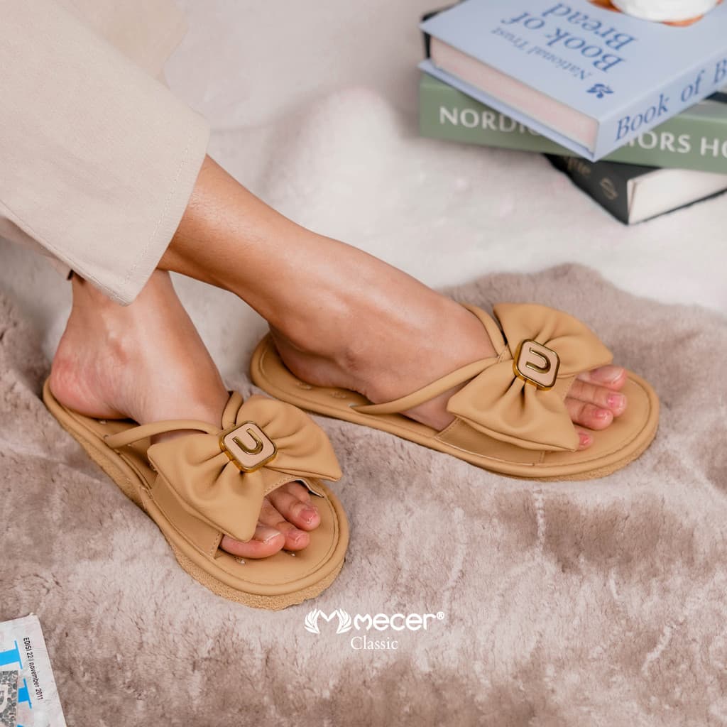 Thumbnail gambar ke-5 produk Mecer Daily WLY 398 - Sandal Slide Wanita Slip On anti Slip