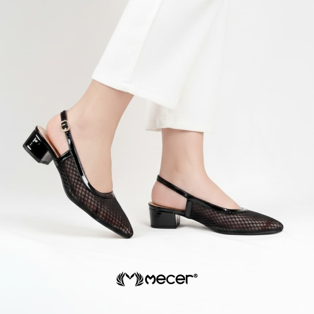 Gambar ke-8 produk Mecer Core WYH 6366-13 - Flat Shoes Wanita Nyaman Dipakai Harian | Sepatu Wanita Elegan