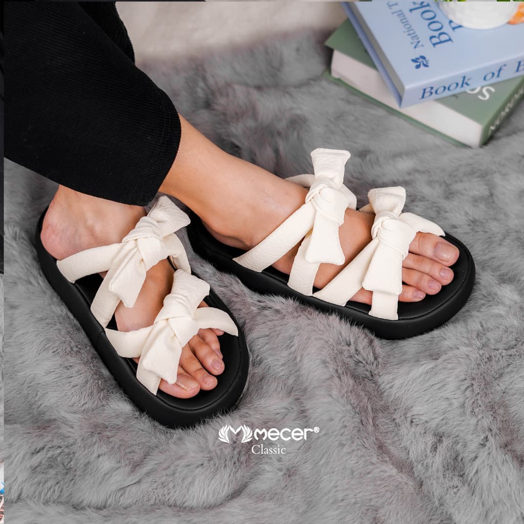 Thumbnail gambar ke-5 produk Mecer Daily WLY30121 36-40 Sandal Slip On  Wanita
