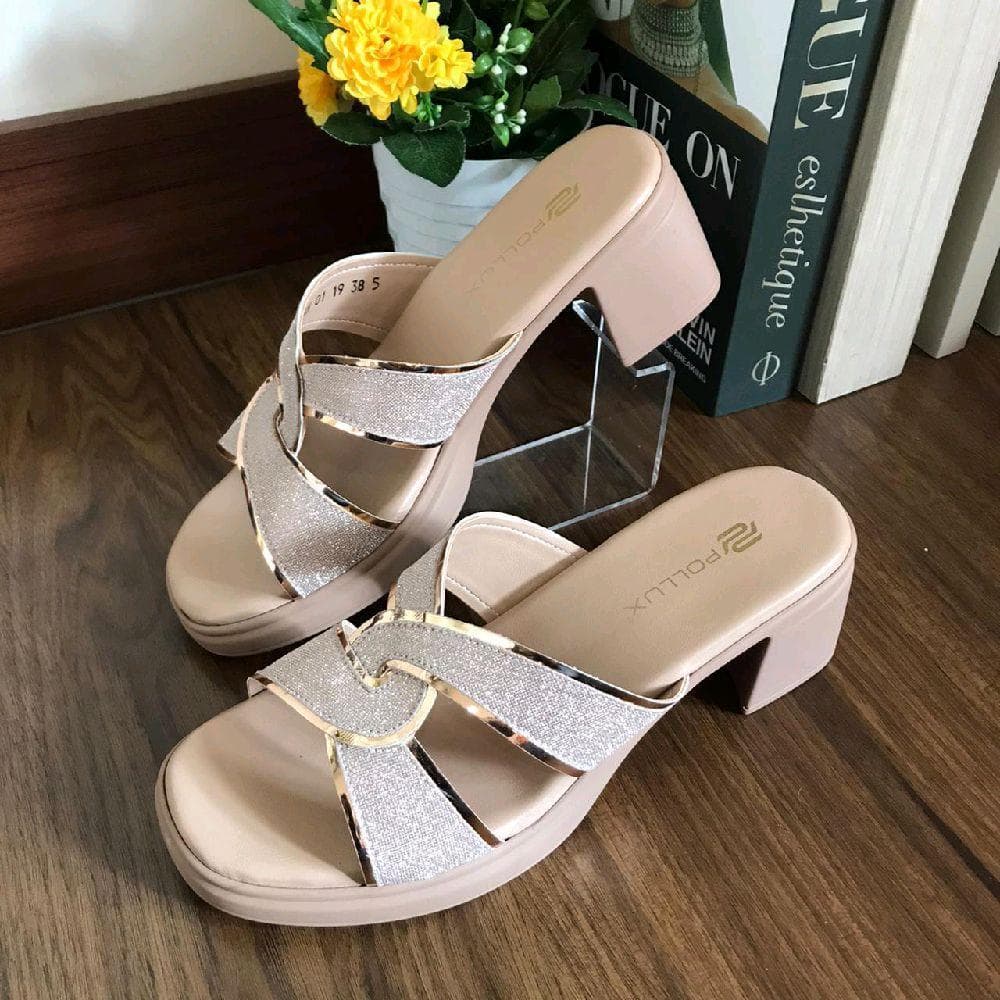 Thumbnail gambar ke-7 produk Pollux Clasic WPOKN 01 - Heels Wanita Kekinian Tinggi 5cm