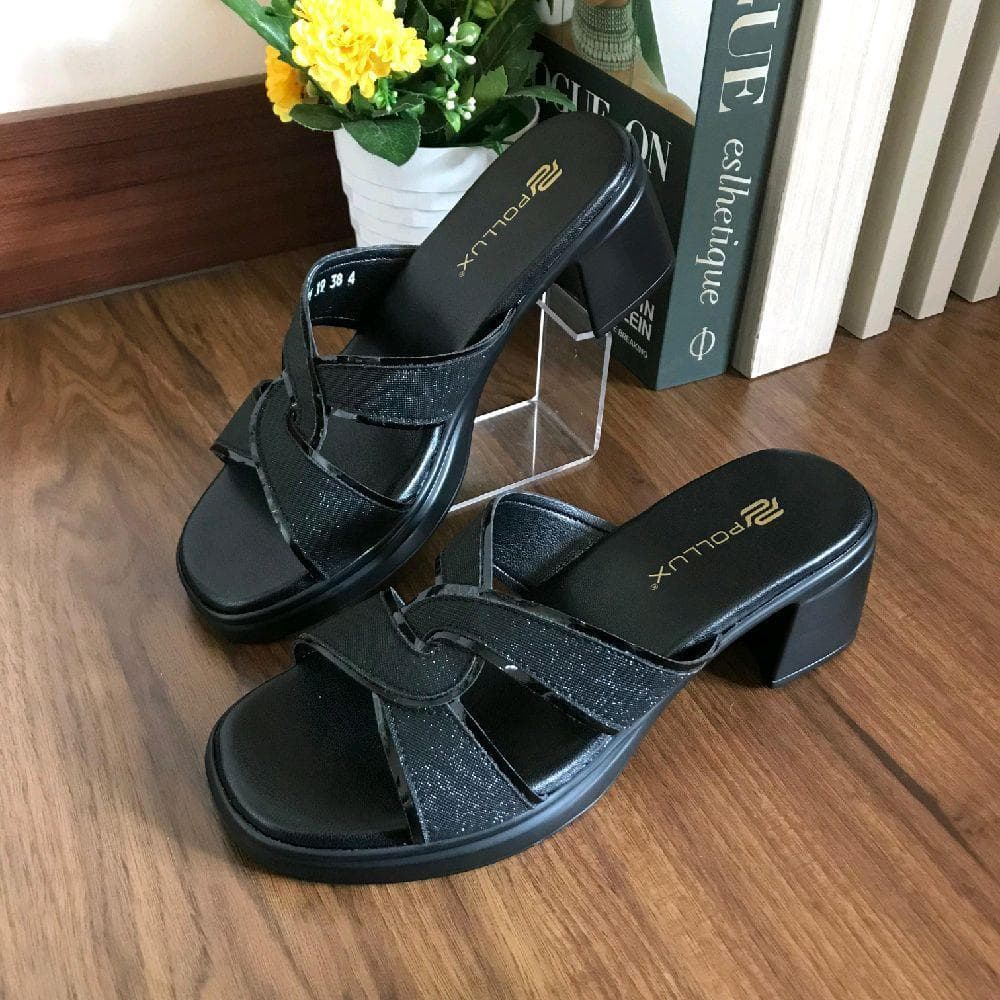 Thumbnail gambar ke-9 produk Pollux Clasic WPOKN 01 - Heels Wanita Kekinian Tinggi 5cm