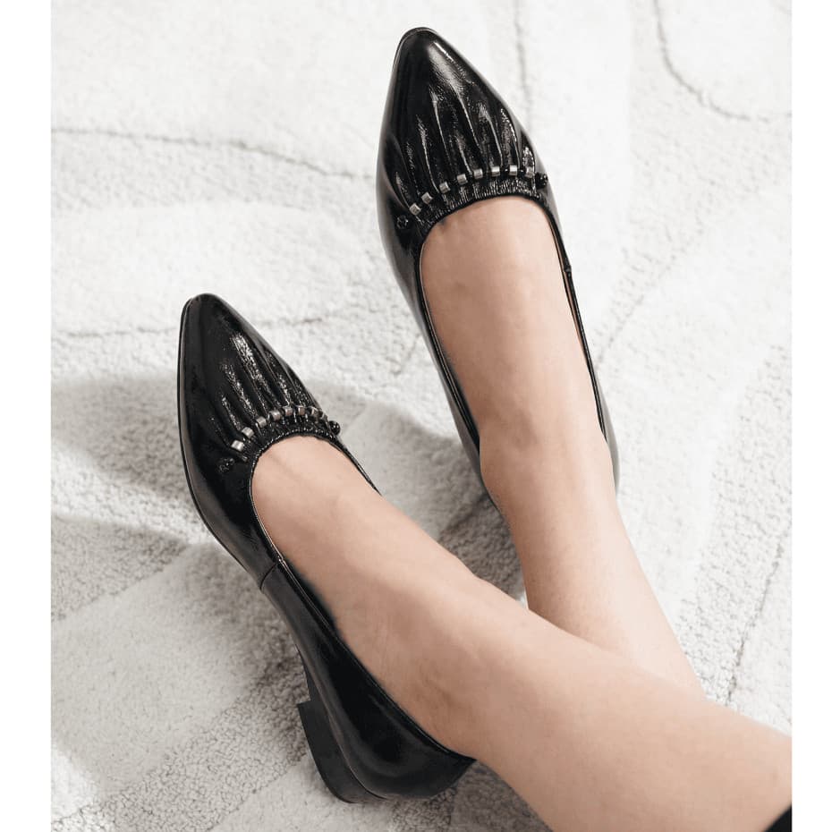 Gambar ke-10 produk Pollux Monday WBB 75035 - Sepatu Wanita Elegant Pointed Heels Simpel, Chic, dan Nyaman Dipakai Seharian