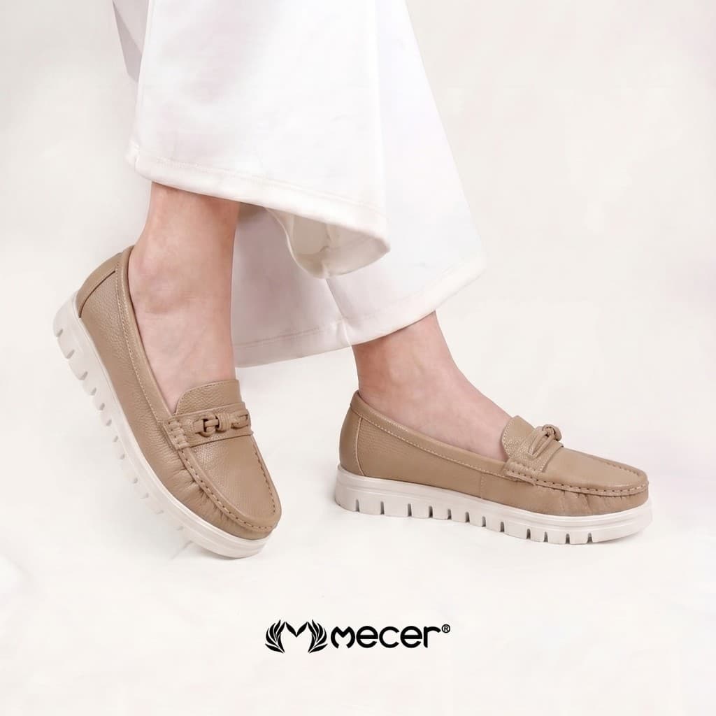 Gambar ke-7 produk Mecer Monday WAB 12502  - Sepatu Loafer Wanita Slip On – Sepatu Casual Formal Nyaman Anti Slip Trend