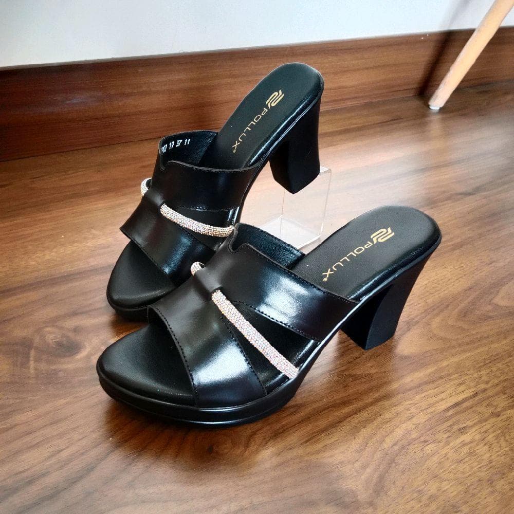 Thumbnail gambar ke-7 produk Pollux Classic WPOGP 07 - High Heels Wanita Bahan Kulit Asli Tinggi 9cm