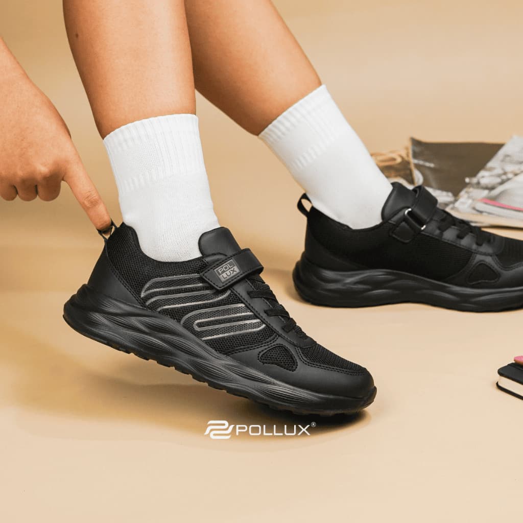 Gambar ke-8 produk Pollux Flex Crown Sepatu Sekolah Anak Perempuan | Sepatu Sekolah Dans Zemira