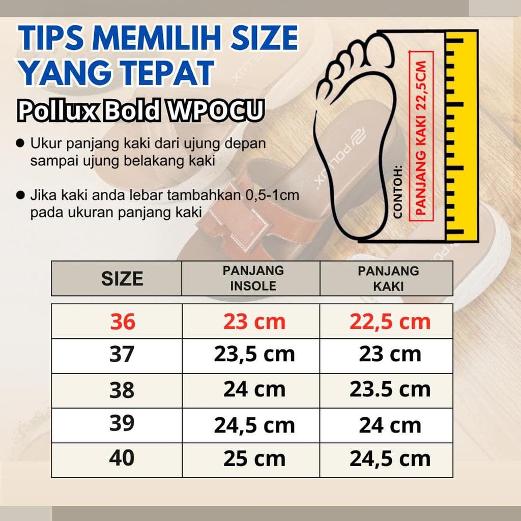 Gambar ke-9 produk Pollux Classic WPOGP 10 - Heels Pesta Wanita Elegan Bahan Kulit Asli tinggi 9cm