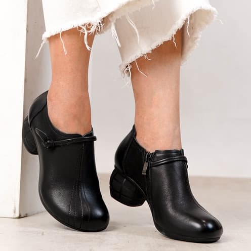 Gambar ke-9 produk Pollux Boots WBB 9801 - Sepatu Semi Boots Wanita Elegan Bahan Kulit Asli | Boot WBB 25991