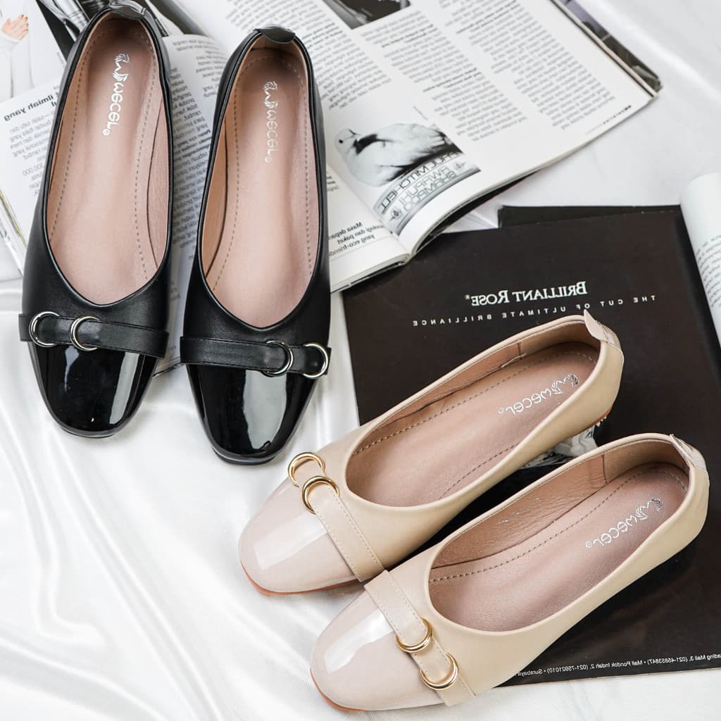 Gambar ke-7 produk Mecer Core WYH6543 36-40 Sepatu Flat Shoes Wanita