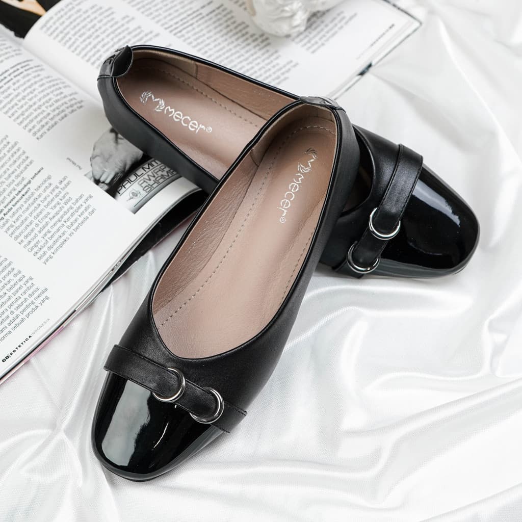 Thumbnail gambar ke-2 produk Mecer Core WYH6543 36-40 Sepatu Flat Shoes Wanita