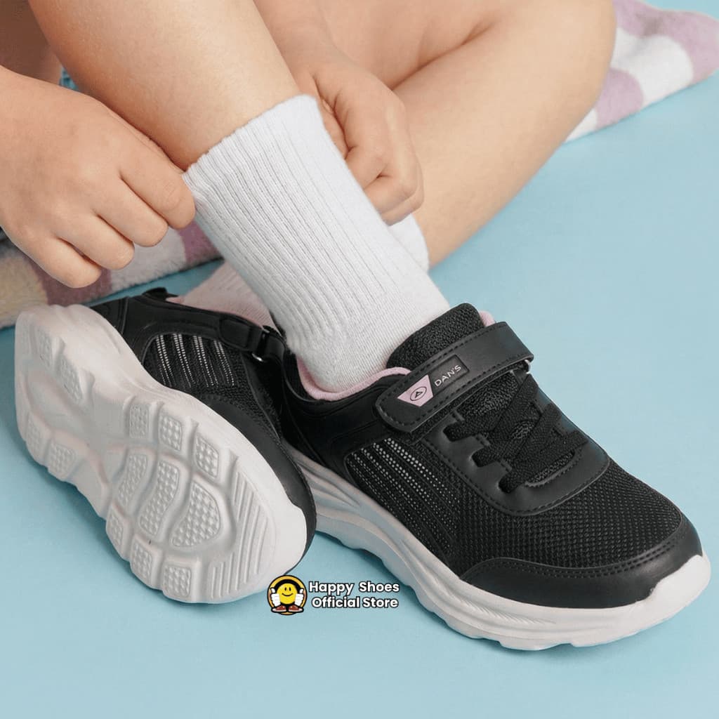 Gambar ke-8 produk Dans Vatrix - Sepatu sekolah Anak SD Kekinian Size 28-37 Nyaman Anti Slip