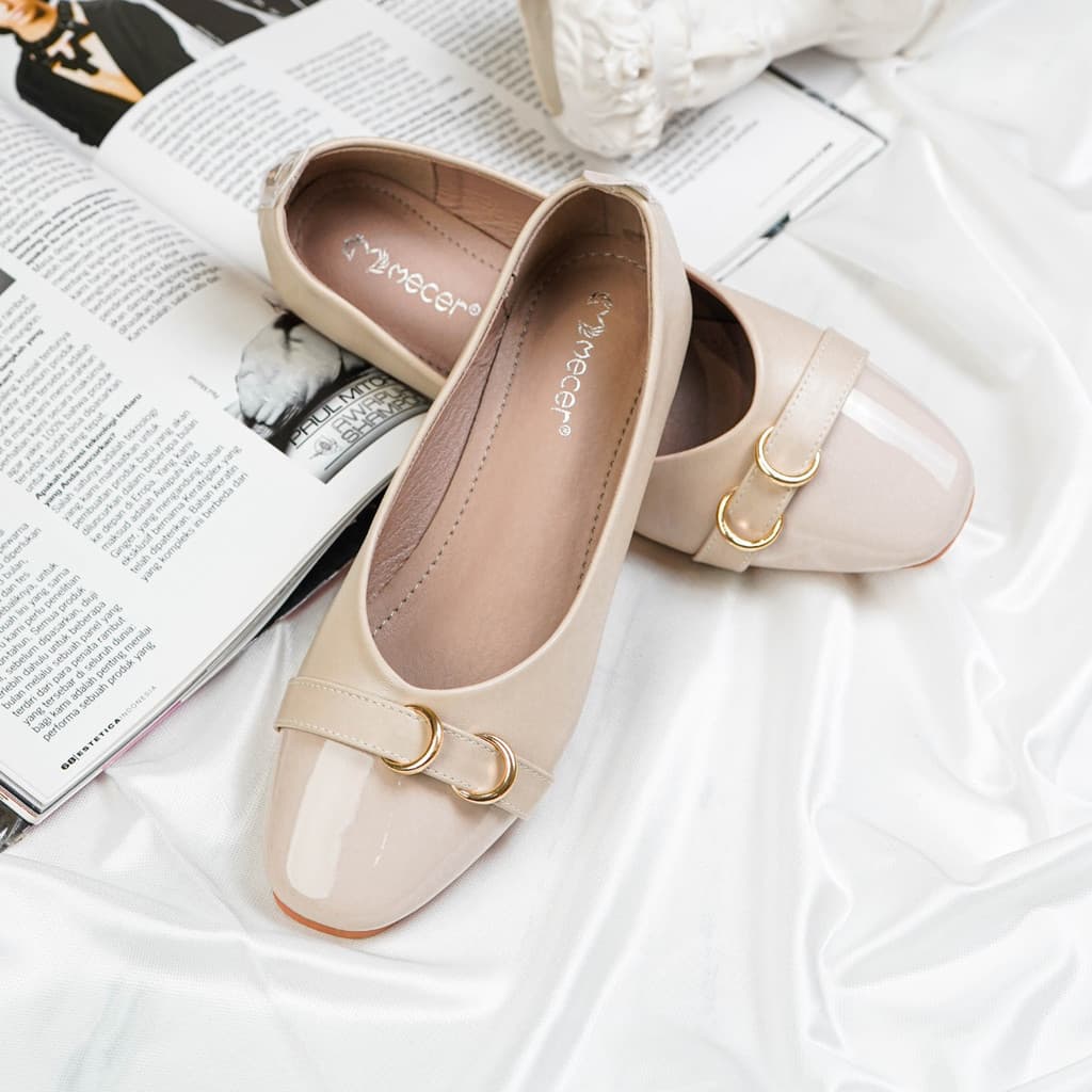Gambar ke-7 produk Mecer Core WYH6543 36-40 Sepatu Flat Shoes Wanita