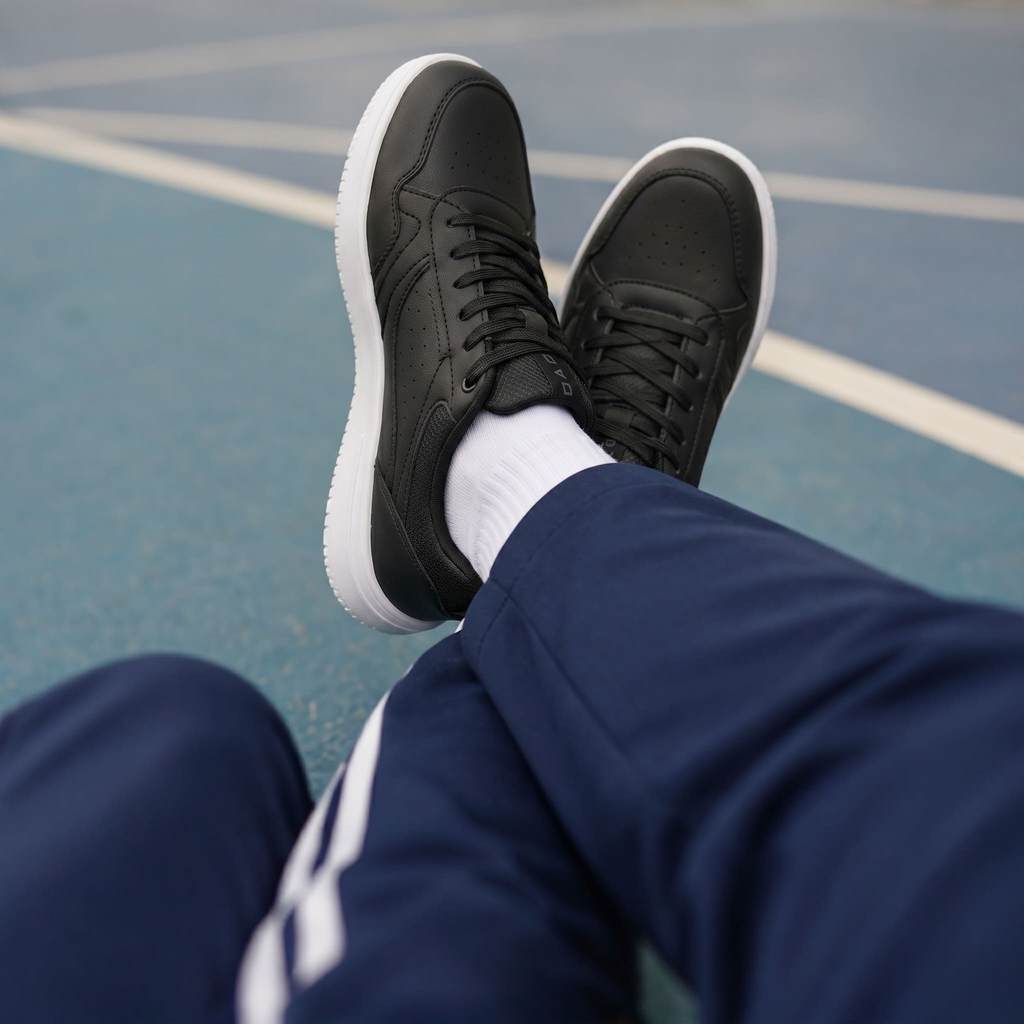 Thumbnail gambar ke-2 produk Dans Aldrin - Sepatu sekolah Anak SMP SMA Kekinian Size 38-43 Nyaman Anti Slip