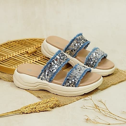 Thumbnail gambar ke-6 produk Pollux E-Wear WPOLP 09 - Sandal Platform Wanita Casual Stylish