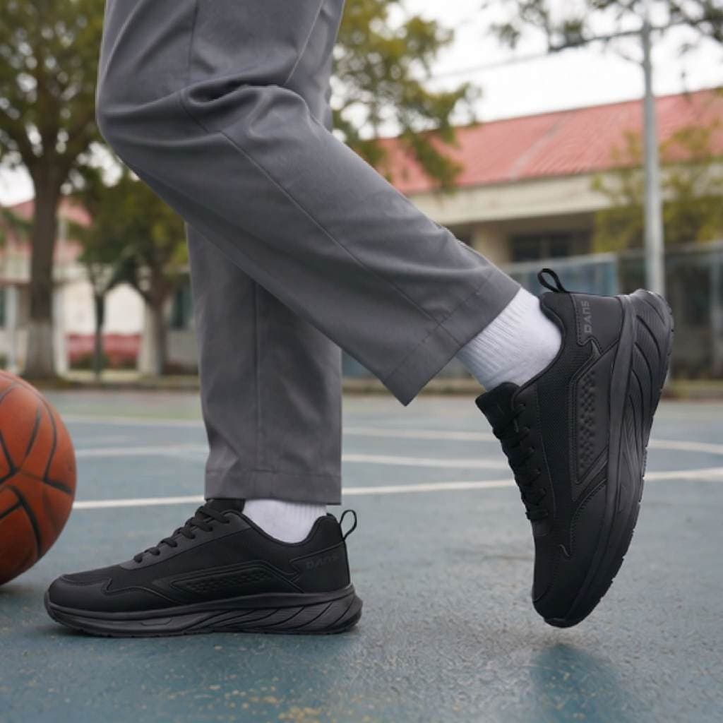 Thumbnail gambar ke-2 produk Dans Stavros - Sepatu sekolah Anak SMP SMA Kekinian Size 38-43 Nyaman Anti Slip