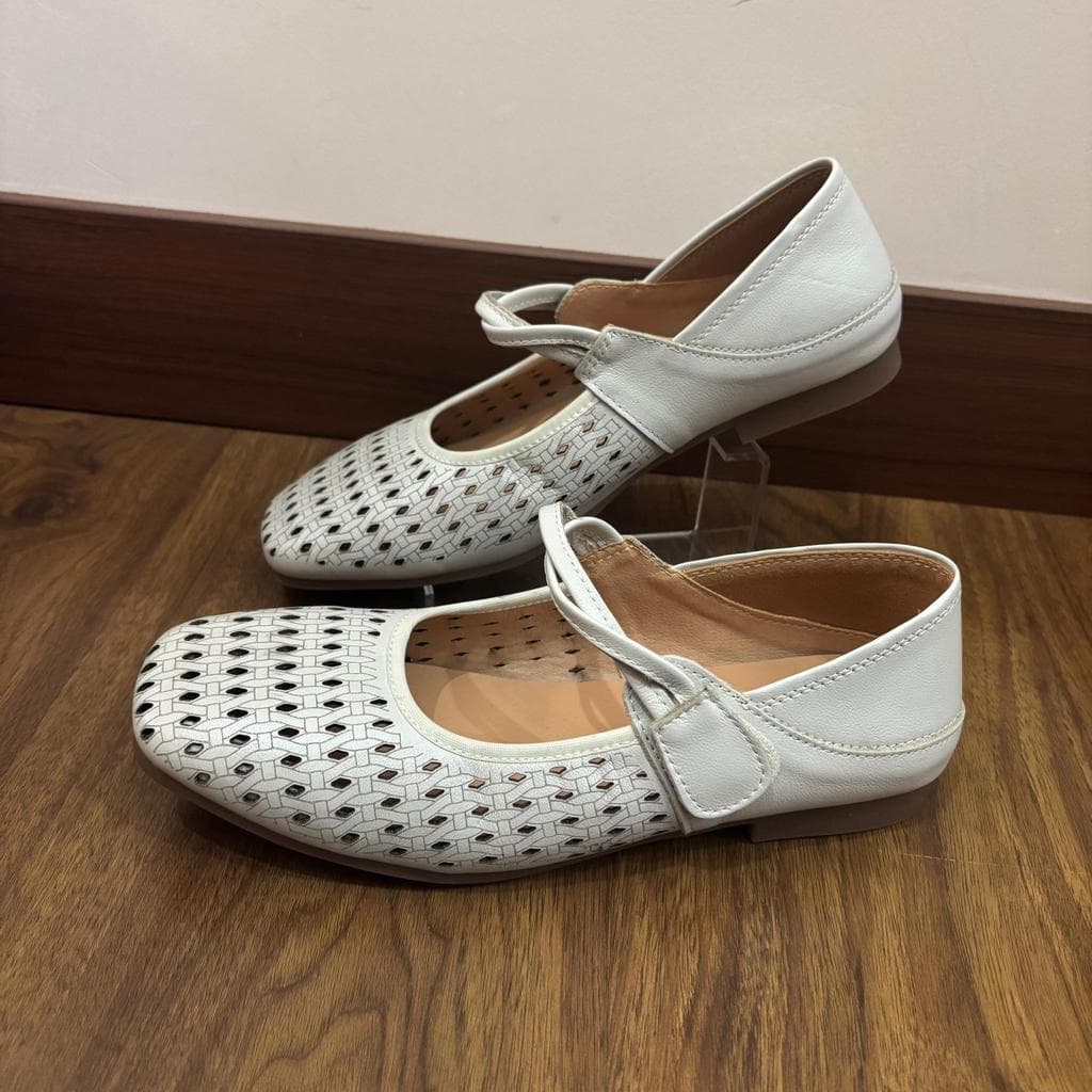 Thumbnail gambar ke-6 produk Pollux Monday WDQ 8026 - Sepatu Kerja Wanita Stylish Kekinian Bahan Kulit Asli Size 36-41 Tinggi Hak 1cm