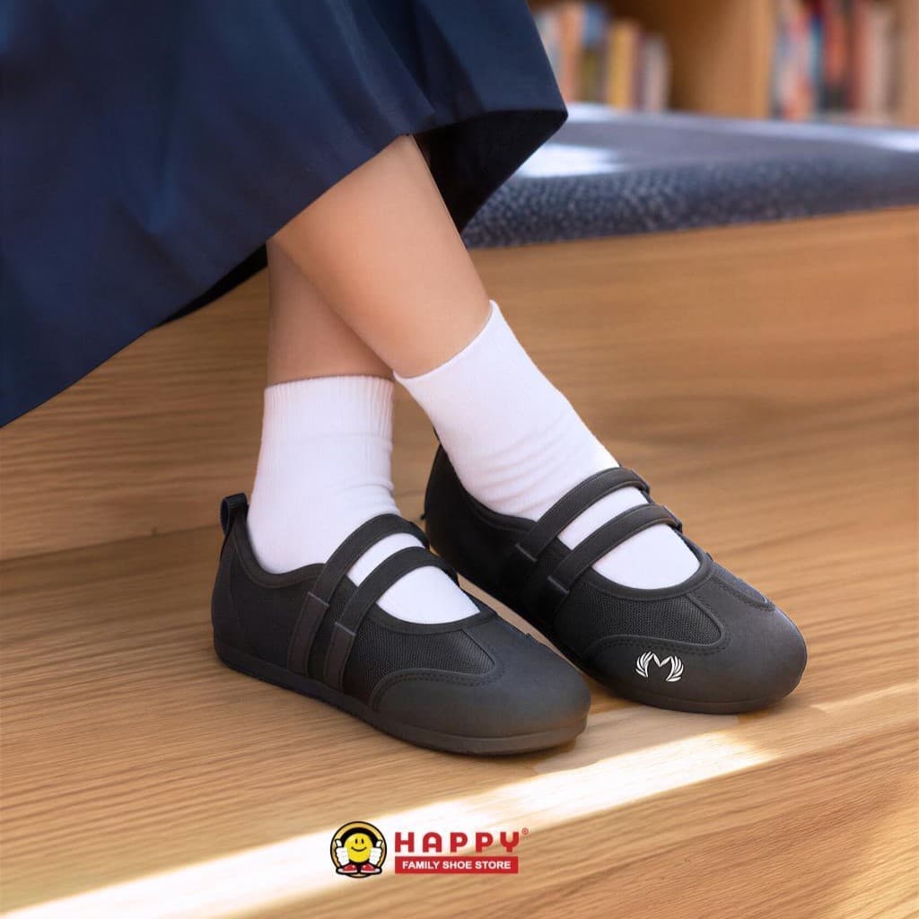 Thumbnail gambar ke-5 produk Mecer Kids STL 26011  - Sepatu sekolah Anak SD Kekinian Size 32-37 Nyaman Anti Slip