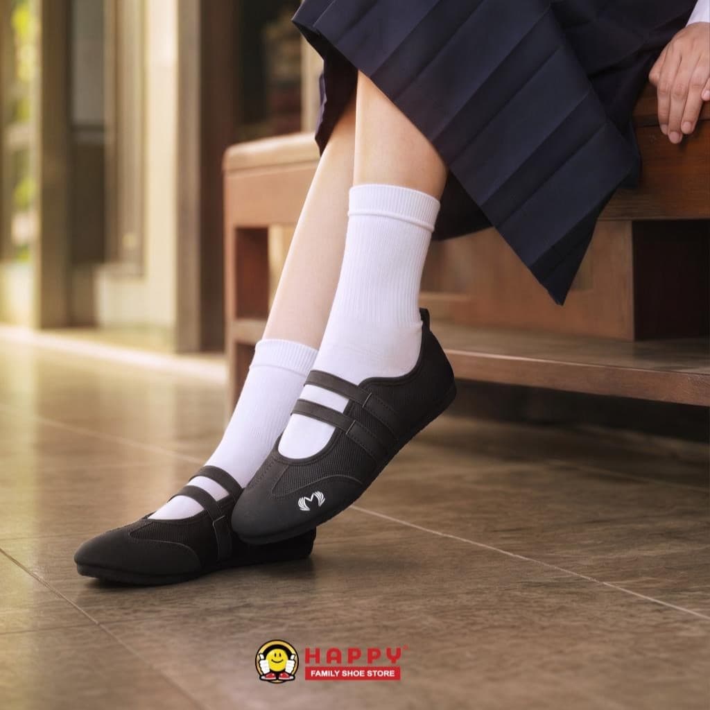Thumbnail gambar ke-2 produk Mecer Kids STL 26011  - Sepatu sekolah Anak SD Kekinian Size 32-37 Nyaman Anti Slip
