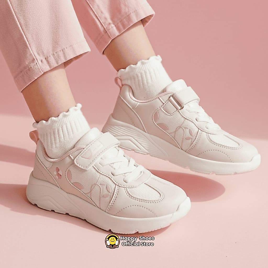 Thumbnail gambar ke-4 produk Dans Revery - Sepatu Anak Perempuan SD | Sneakers untuk Sekolah & Jalan | Sol Ringan & Empuk