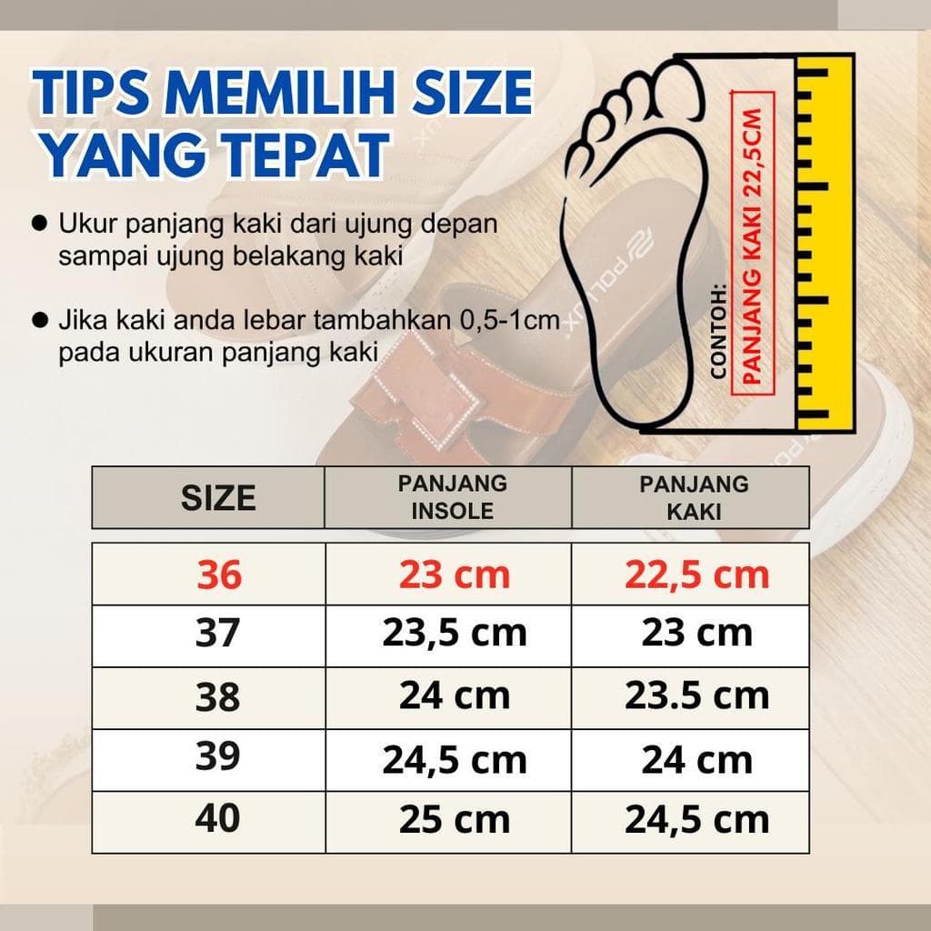 Gambar ke-1 produk Pollux Bold WPOKY 46 - Sandal Wedges Wanita Stylish dengan Glitter Premium | Sandal Selop Casual Empuk Fashion Korean Style