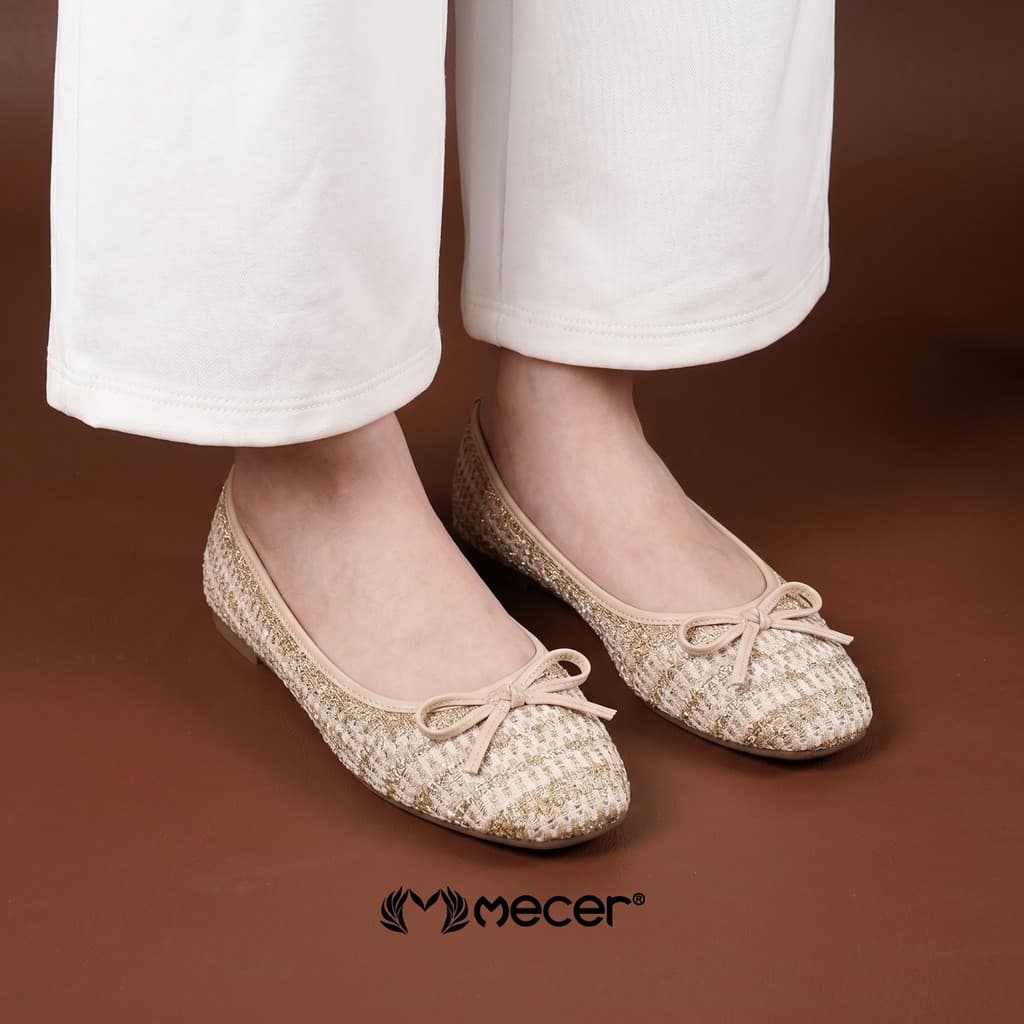 Thumbnail gambar ke-7 produk Mecer Core WAB 88F1 - Flat Shoes Wanita Elegan Rajut Premium | Sepatu Kerja Casual Daily Fashion