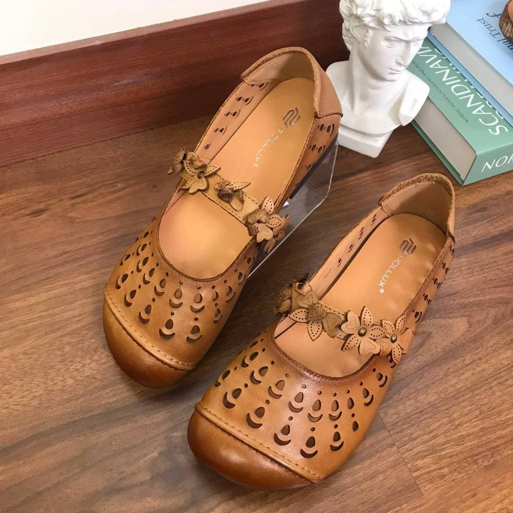 Gambar ke-10 produk Pollux Monday WBB 62059 - Sepatu Flatshoes Wanita Kekinian Bahan Kulit