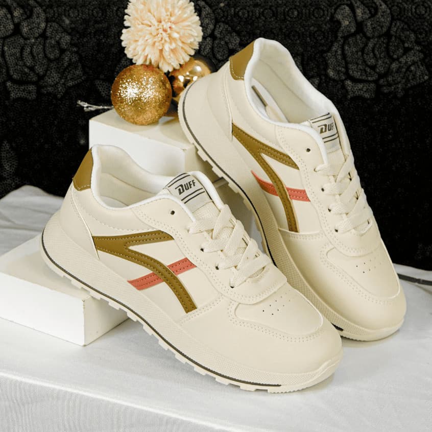 Gambar ke-8 produk DUFF GRITER - Sepatu Sneakers Wanita Kekinian Anti Slip Nyaman Di Pakai