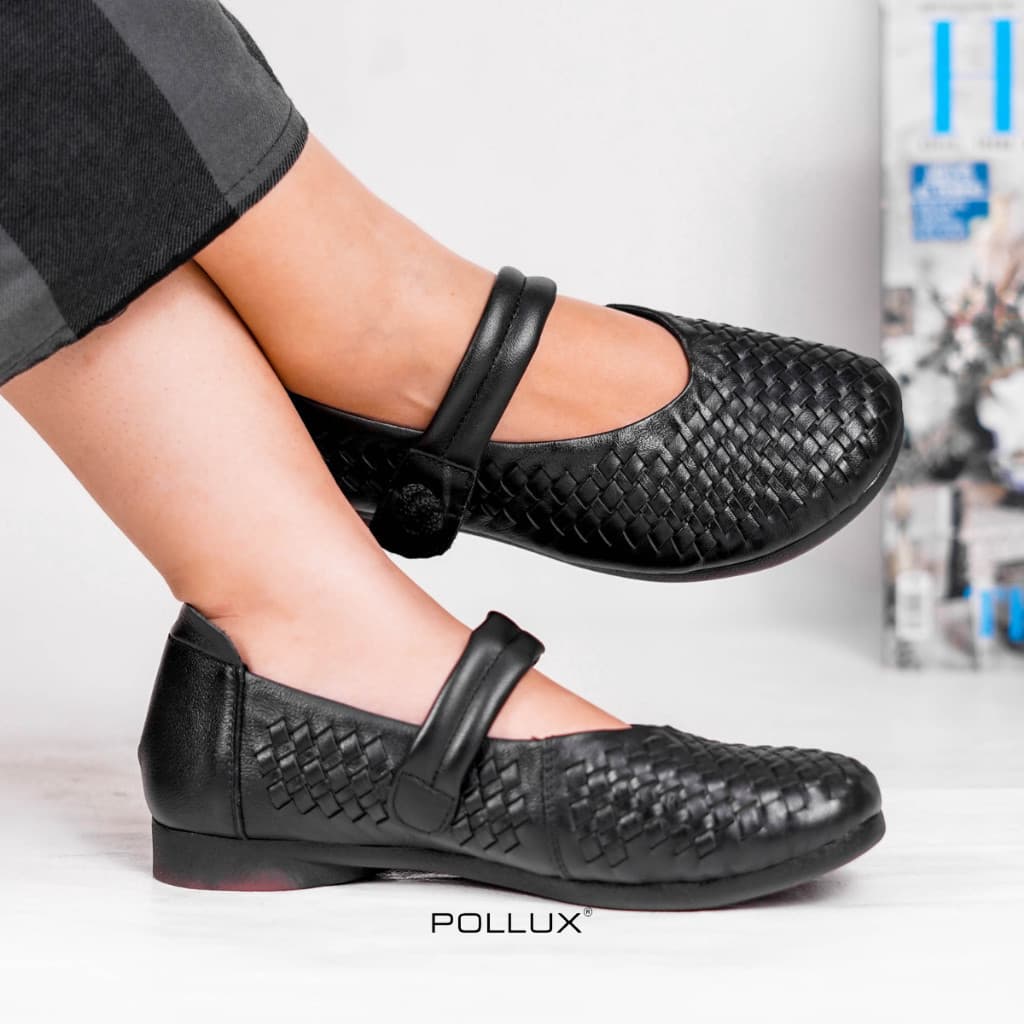 Thumbnail gambar ke-6 produk Pollux Monday WDQ A992 - Sepatu Flat shoes Wanita Mary Jane Kekinian