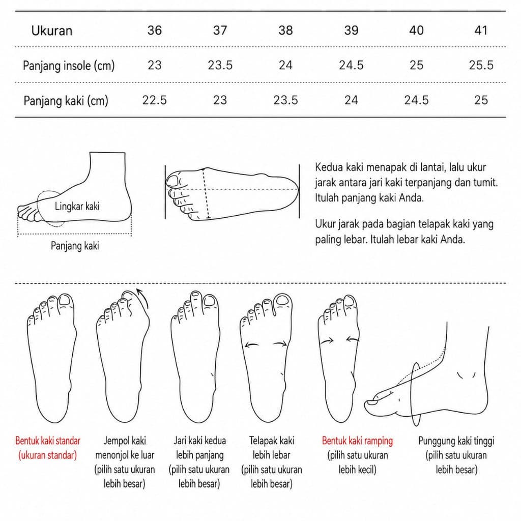 Thumbnail gambar ke-3 produk Xolus FUFA 6 - Sepatu Sneakers Wanita Mary Jane Casual Breathable