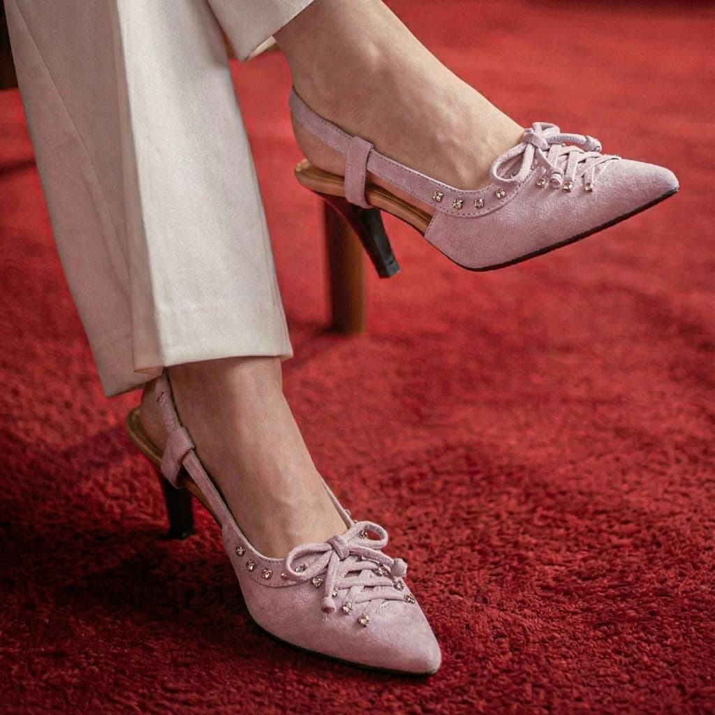 Thumbnail gambar ke-2 produk Pollux Aurora Lite WPOHW 44 - Heels Wanita Elegan Bahan Kulit Asli Tinggi 7cm