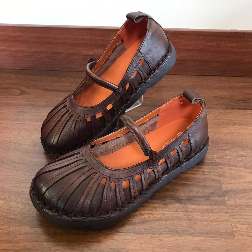 Gambar ke-7 produk Pollux Monday WBB 151119 - Sepatu Flatshoes Wanita Bahan Kulit Asli