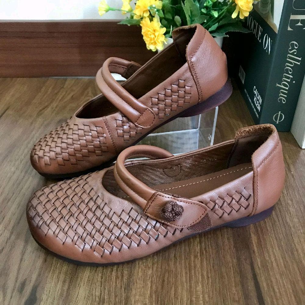 Thumbnail gambar ke-2 produk Pollux Monday WDQ A992 - Sepatu Flat shoes Wanita Mary Jane Kekinian