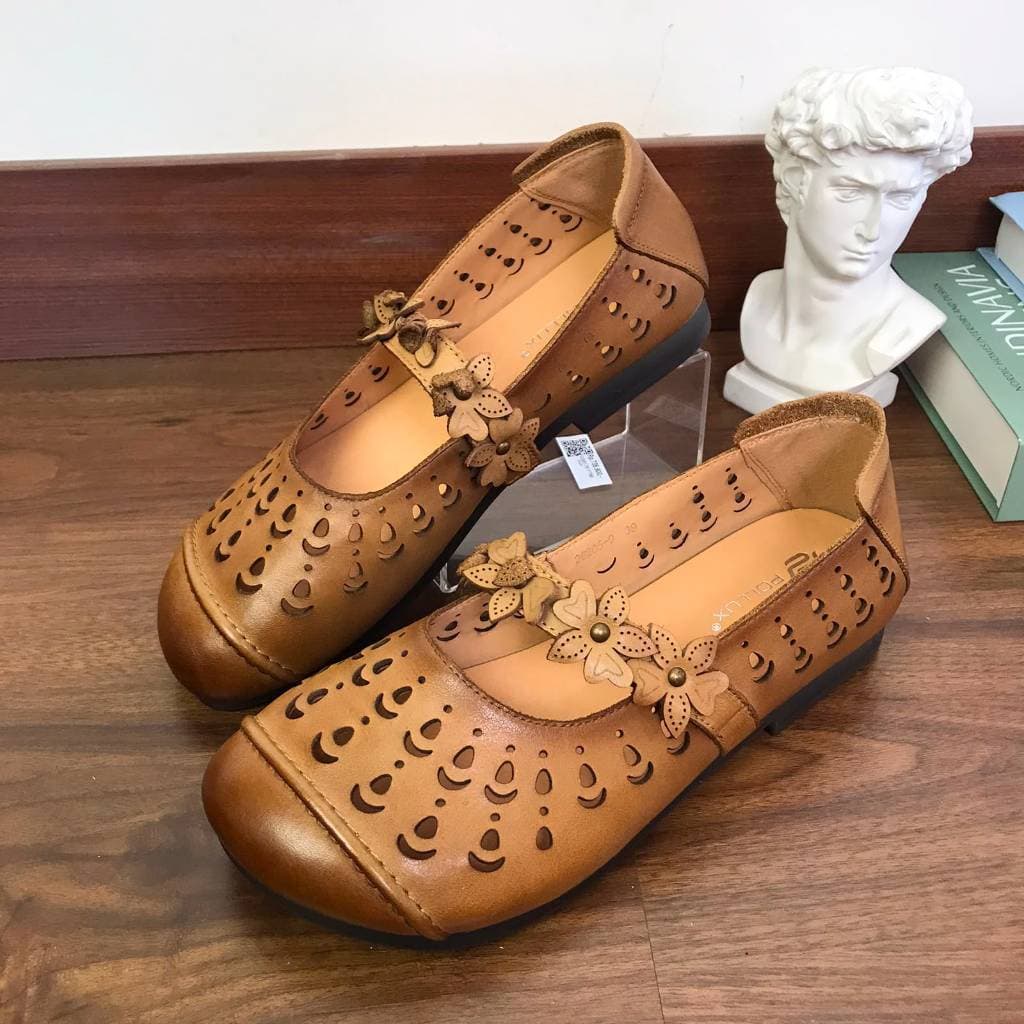 Gambar ke-10 produk Pollux Monday WBB 62059 - Sepatu Flatshoes Wanita Kekinian Bahan Kulit